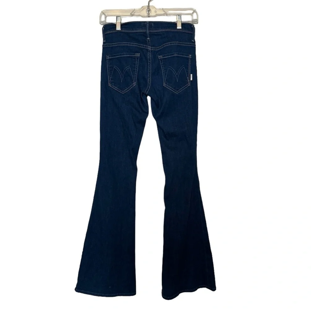 MOTHER The Curfew Blue Flare Jean Size 25 - Picture 5 of 11
